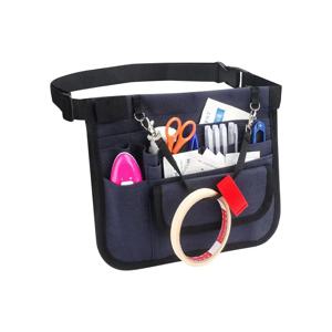 멀티 포켓 간호사 허리 가방 조절 가능한 허리 스트랩 두꺼운 도구 허리 가방 옥스포드 천 정리 파우치 간호 벨트 가방