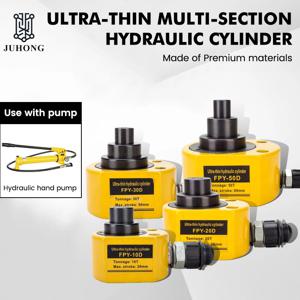 초박형 다단식 유압잭, 기계교용 분할형 유압 부스터, 휴대용 유압 리프팅 실린더, FPY-20D