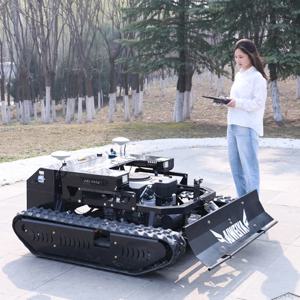 맞춤형 산업용 원격 제어 플레일 모어 정원 농장 경사면 절단 원격 제어 잔디 절단기 GPS 잔디깎이