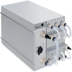 IBM Antminer T19 Pro Hydro 235TH/S 비트코인 ​​ASIC 채굴기(22J/T, 380V, 5170W, SHA256 알고리즘), 높은 해시레이트/고효율 리퀴