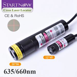 라이트 레드 크로스 포지셔너 660nm 100mw 레이저 다이오드 모듈 목공 조각 기계용 초점 조절 가능 빔 크로스 레이저 로케이터