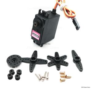 Futaba JR 1/8 1/10 RC 자동차 헬리콥터 로봇 보트 Arduino UNO DIY 용 메탈 기어가있는 고 토크 MG996R 4.8-6.0V 디지털 서보