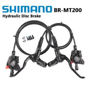 시마노 MT200 자전거 브레이크 산악 MTB 자전거 유압식 디스크 브레이크 세트 (G3 / HS1 / RT30 / RT56 로터 포함) 160mm BL-BR-MT200