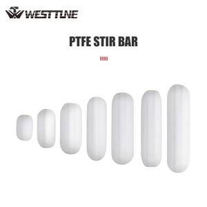 WESTTUNE PTFE 자기 교반기 믹서 교반 막대 크기 10mm 15mm 20mm 25mm 28mm 30mm 35mm 교반 막대 자기 실험실 바 10 개