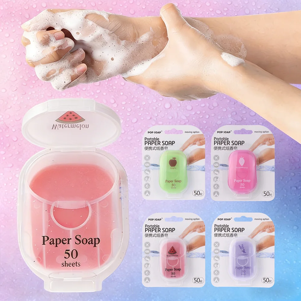 휴대용 여행용 손세정 시트 |   디졸빙 클렌저 물티슈 |   알코올 프리 |   온더고 50매/박스