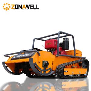 500mm 800mm 1000mm 1200mm CE EPA 디젤 엔진 전지형 농업용 고무 원격 제어 로봇 플레일 잔디 깎는 기계