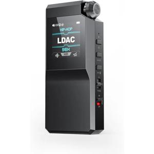 BTR17 블루투스 5.4 USB DAC 앰프 (LDAC, aptX 무손실 지원) 듀얼 ES9069Q, 10밴드 PEQ, THX AAA 78+앰프 3.5mm 언밸런스 및 4.4