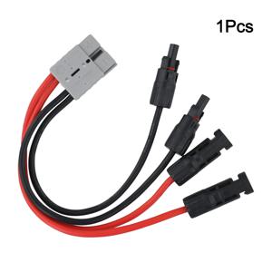 안더슨 커넥터용 태양광 패널 연장 케이블 10AWG 50A, 야외 RV 배터리 충전용 태양광 커넥터