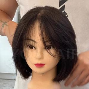 실크 베이스 풀 레이스 가발 실키 스트레이트 인모 실크 탑 레이스 가발 프리 플러킹 200% 데스티니 내구성 풀 헤드 전체 레이스 가발