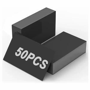50Pcs 알루미늄 빈 금속 이름 카드 CNC 레이저 조각 블랭크 85*55mm DIY 카드 CNC 조각, 레이저 공예용