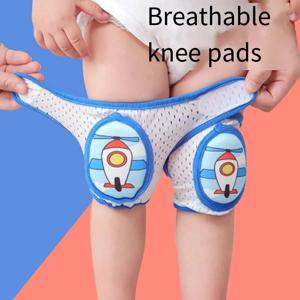 어린이용 무릎 보호대, 기어다니는 아기용 팔꿈치 보호대, 통기성 안전망 무릎 보호대, 낙상 방지 다리 보호대 및 보온 패드