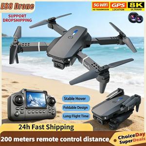 2026 신형 E88 Pro 업그레이드 드론 광각 HD 4K 1080P 카메라 고도 유지 RC 접이식 쿼드콥터 드론 헬리콥터 장난감 선물