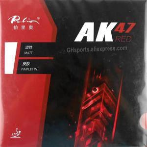 PALIO AK47 레드/블루 AK-47/AK 47 탁구 고무 오리지널 PALIO AK47 탁구 스폰지