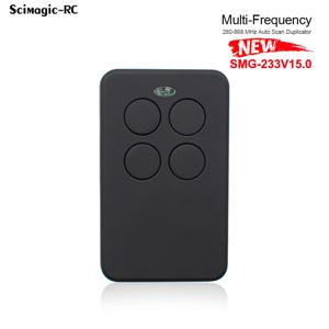4 in 1 차고 게이트 원격 제어 다중 주파수 280 - 868MHz 키 체인 배리어 433mhz 명령 고정 롤링 코드 CLEMSA FAAC ERREKA CAME NICE PUJOL CAME V2 KINGGATES DEA DITEC MHOUSE HORMANN