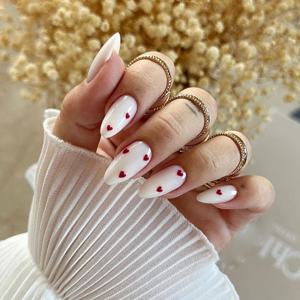 인스타일 롱 프레스온 네일(물방울 모양) 24개, 젤리 글루 1개, 네일 파일 1개 포함