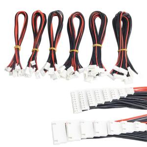 5 개/몫 JST-XH 1S 2S 3S 4S 5S 6S 20cm 22AWG Lipo 밸런스 와이어 연장 RC Lipo 배터리 충전기 용 케이블 리드 코드 충전