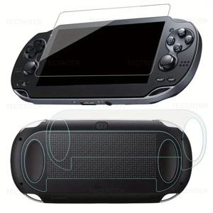 소니 PS Vita PSV 1000 전면 강화유리 + 후면 투명 풀 HD 보호필름 커버 (PSV 2000 핸드헬드용)