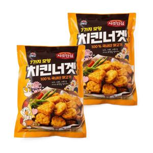 대림 사조안심 치킨너겟2 1kg 2개