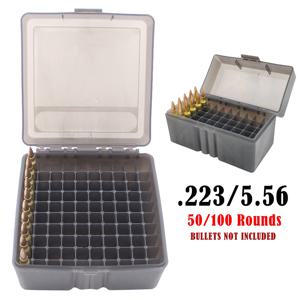 전술 탄약 상자 .223 5.56mm 권총 소총 탄약 운반 보관 상자 플립탑 사냥 탄약 상자