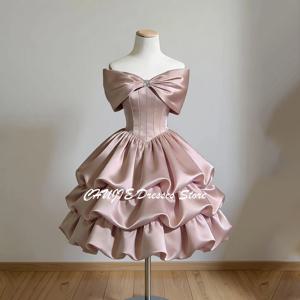 계층형 졸업 드레스 특가 세일, 십대 맞춤형 스위트 15/16 미니 이브닝 파티 가운, 졸업식 드레스 (졸업식 가운)