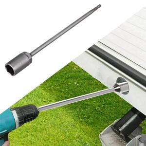 19mm 전기 드릴 부착 어댑터 15cm 코너 스테디 카라반 레그 와인더 드릴 부착 스탠드 잭 연장 소켓