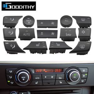 자동차 AC 컨디셔닝 버튼 공기 순환 히터 기후 제어 팬 볼륨 BMW 1 3 시리즈 X1 X3 E90 E91 E92 E93 F25