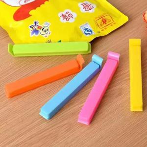 10개입 컬러풀 푸드 클립 스낵 백 밀봉 클램프 내구성 있는 밀봉기 신선한 빵 조미료 보관 클램프 주방용품