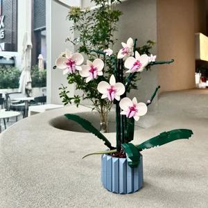 난초 꽃다발 빌딩 블록 세트 10311 크리스마스 선물에 적합한 레고 입자와 호환 가능