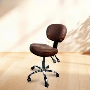 ‌ 인체공학적 치과용 의자 발받침 포함 - 조절 가능한 간호사 스툴, PU 가죽 살롱 의자, 클리닉용 유압식 시트