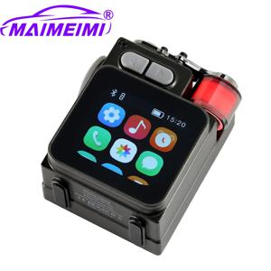 신형 무선 메탈 기계식 스피커 LED 디스플레이 화면 RGB 데스크탑 서브우퍼 캘린더 알람 시계 지원