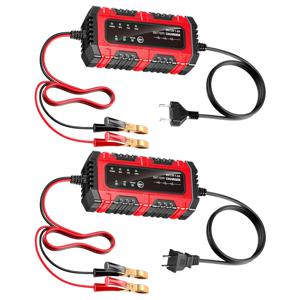 자동차 배터리 트리클 충전기 및 유지보수기 1.5A 6V/12V 트럭 배터리 트리클 충전기 자동 유지보수기 오토바이용