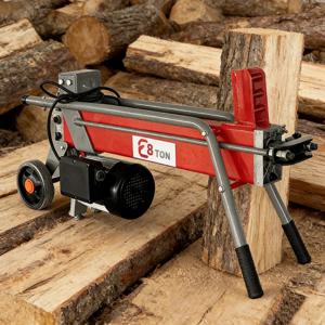 맞춤형 8톤 전동 유압식 장작 쪼개기 휴대용 목재 가공기 임업 기계