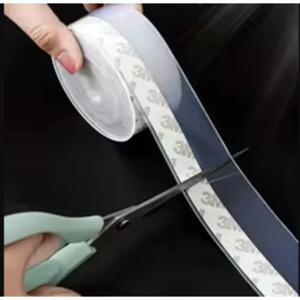 자가 접착 실리콘 씰 스트립 방풍 방진 유리창 문틈 옷장 캐비닛 문 바닥용