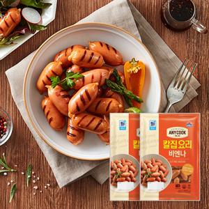 [사조공식샵] 대림선 애니쿡 칼집요리 비엔나 1kg * 2개