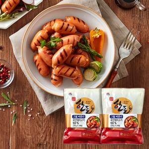 [사조공식샵] 한돈 그릴비엔나 460g*2개