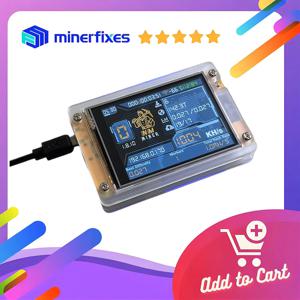 비트코인 NMMiner NerdMiner V2 해시레이트 럭키 마이너 ESP32 2.8인치 스마트 디스플레이 암호화폐 솔로 로터리 350kH/S 또는 1000kH/S 2가지 옵션