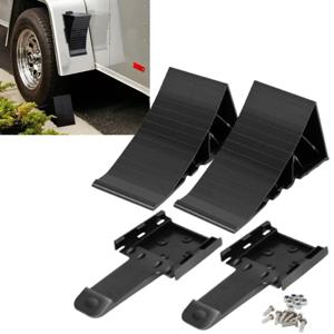 휠 타이어 초크 타이어 지지 패드 휠 초크 Unviersal 트럭 트레일러 휠 스톱 블록 휠 스토퍼 제어 스키드 저항