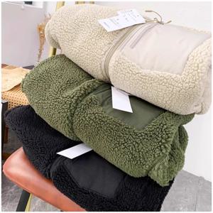 루즈핏 양털 안감 재킷 스탠드 칼라 코듀로이 코트 남녀공용 캐주얼 보온성 긴팔 청년 패션