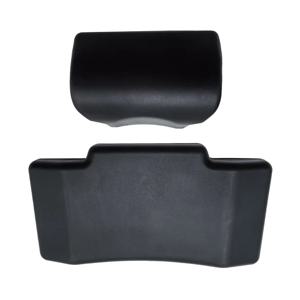 1개 유니버설 오토바이 동승자 등받이 패드, 자가 접착식 충격 방지 모토 리어 탑 케이스 박스 러기지 쿠션