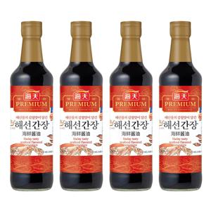 [해천] 해선간장 500ml 4개