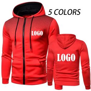 나만의 프린트 슬림핏 스포츠 지퍼 재킷, 캐주얼 아웃도어 의류, 패셔너블한 남성용 단색 재킷, 그리고 아웃도어 의류를 맞춤 제작하세요.