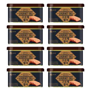 [사조공식샵] 사조오양 구르메델리 캔햄 200g*8개