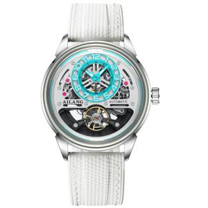 매력적인 새로운 디자인의 AILANG 투르비옹 오토매틱 스포츠 메카니컬 시계 방수 스테인리스 스틸 패션 2026