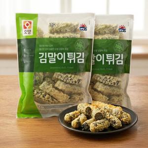 [사조공식샵] 오양 김말이튀김 1kg*2개