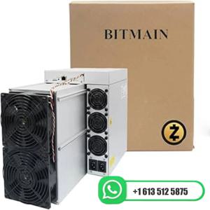 JJ 프렌지 딜! 7개 구매 시 4개 무료 제공 BITMAIN Antminer Z15 Pro ASIC 채굴기, 820 KSOL/S 해시레이트, Equihash 알고리즘, 2650W