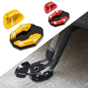 오토바이 액세서리 YAMAHA NMAX155 NMAX125 N-MAX NMAX 155 125 풋 사이드 스탠드 확장 패드 킥 스탠드 킥 스탠드 플레이트