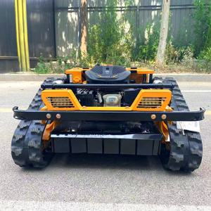 맞춤형 원격 제어 소형 잔디 깎는 로봇 자주식 잔디 깎는 기계, 45도 등판 가능