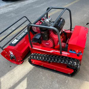 맞춤형 비용 효율적인 원격 제어 플레일 잔디 깎는 기계 연료 - 전기 하이브리드 플레일 잔디 깎는 기계