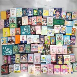 새로운 정품 무작위 미개봉 블라인드 박스 럭키 백 선물 데스크탑 장식, 핸드 컬렉션, 애니메이션 선물 블라인드 도매