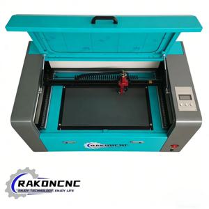 고정밀 CO2 레이저 절단 조각기 특가 판매 6040 미니 테이블탑 50W 60W 목재 아크릴 PVC용 판매